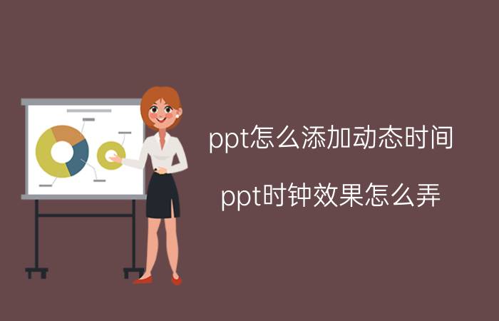 ppt怎么添加动态时间 ppt时钟效果怎么弄？